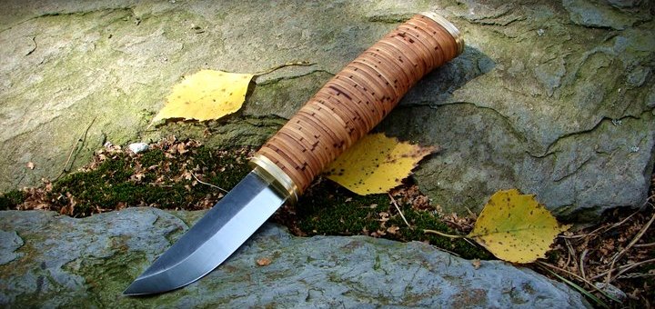 lauri carbon 720x340 - Lauri Carbon w korze brzozowej, czyli jak zrobić nóż?
