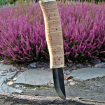 noz lauri carbon 10 150x150 - Lauri Carbon w korze brzozowej, czyli jak zrobić nóż?