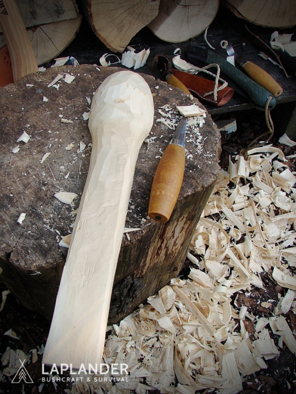 brzoza19 - Jak wyrzeźbić łyżkę bushcraftową?